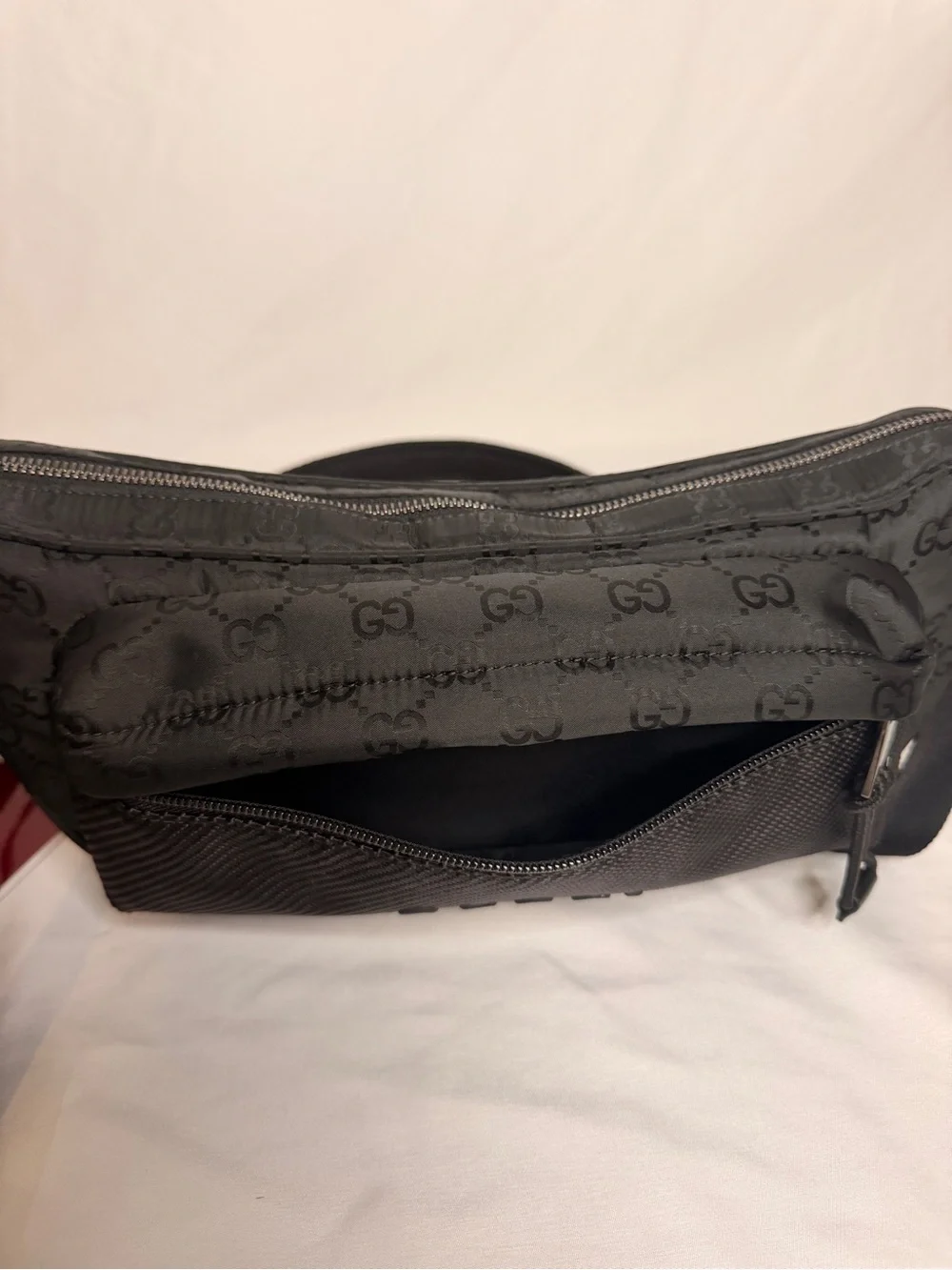 Gucci Nexus Large GG Nylon Sling Crossbody NWT w/ Gift Box 838929